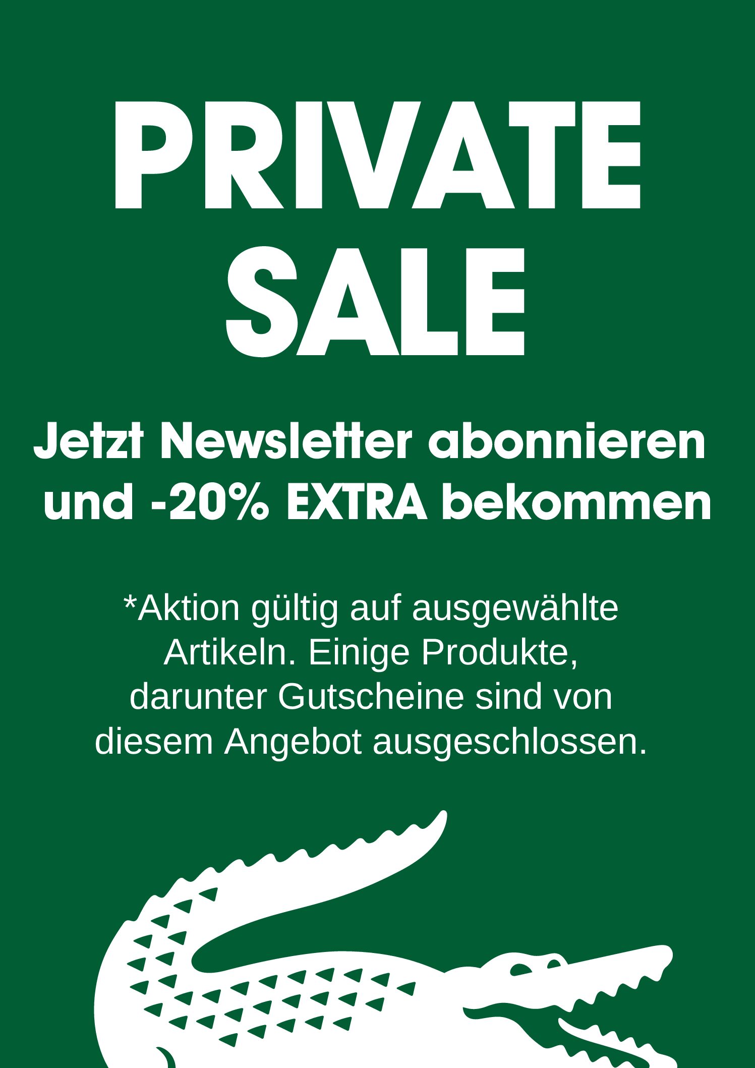 Lacoste • Private Sale